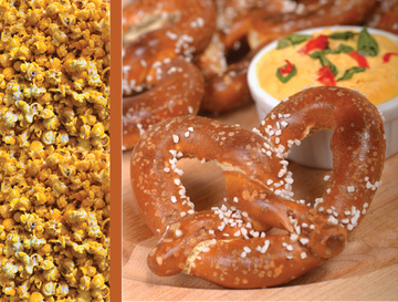 Cheddar Pretzel Gourmet Popcorn