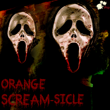 Orange Scream-sicle WICKED POPcorn