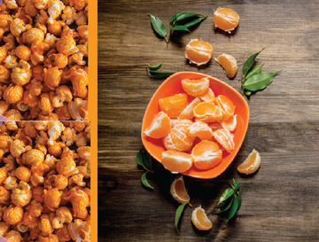 Orange Gourmet Popcorn