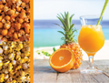 Orange Pineapple Gourmet Popcorn