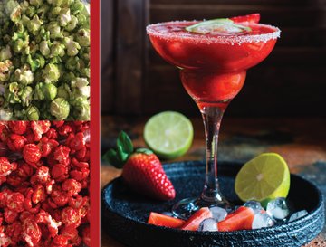Strawberry Margarita Gourmet Popcorn