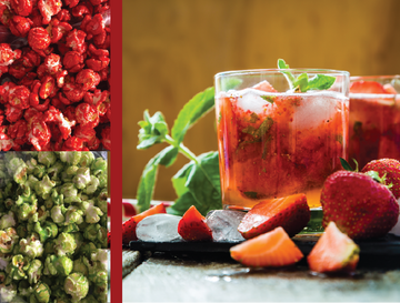 Strawberry Mojito Gourmet Popcorn